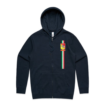 Sicilia Tricolore Zip Hoody